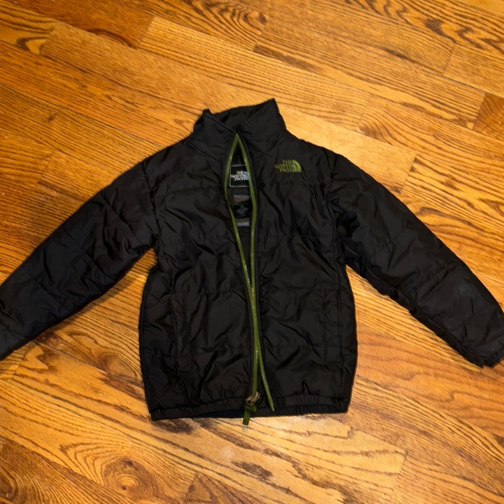 The North Face boys puffy black jacket